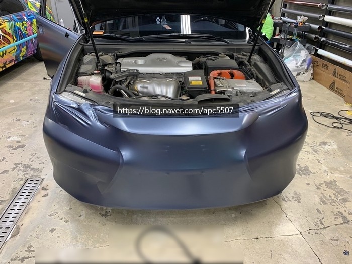 두 가지 컬러가 한 번에!? 신기한데 이쁘기까지 '렉서스 ES300' [차량 랩핑&전체 랩핑] / 용산구 문배동