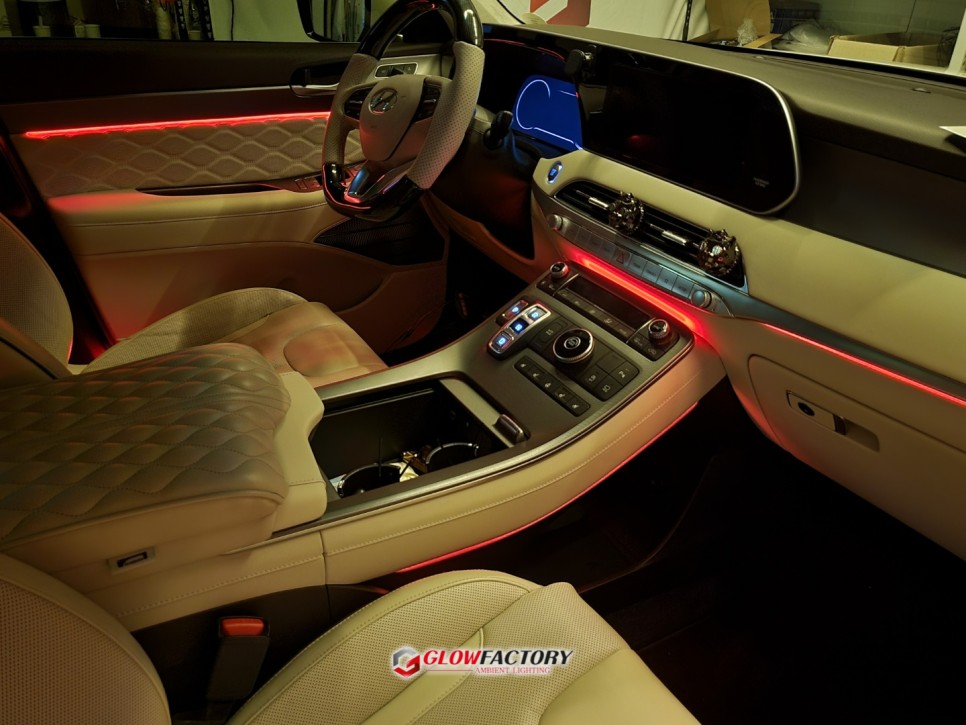 팰리세이드 엠비언트 순정연동으로 작업 완료했습니다 / 구리, 남양주, 의정부, 양주