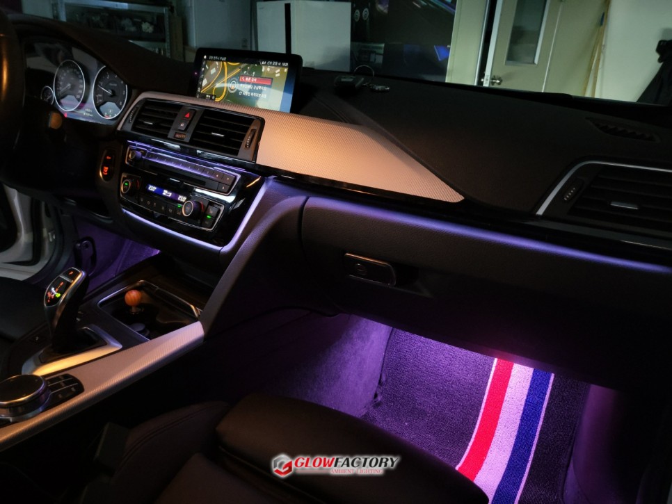 BMW F30 엠비언트 고급감이 중요하죠, 대쉬보드부터 풋등까지 제천 엠비언트 인기 / 구리, 남양주, 의정부, 양주
