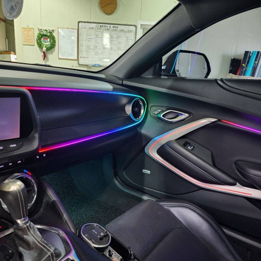 ★★카마로 엠비언트 시공★★ 수원 튜닝 오산 튜닝 화성 튜닝