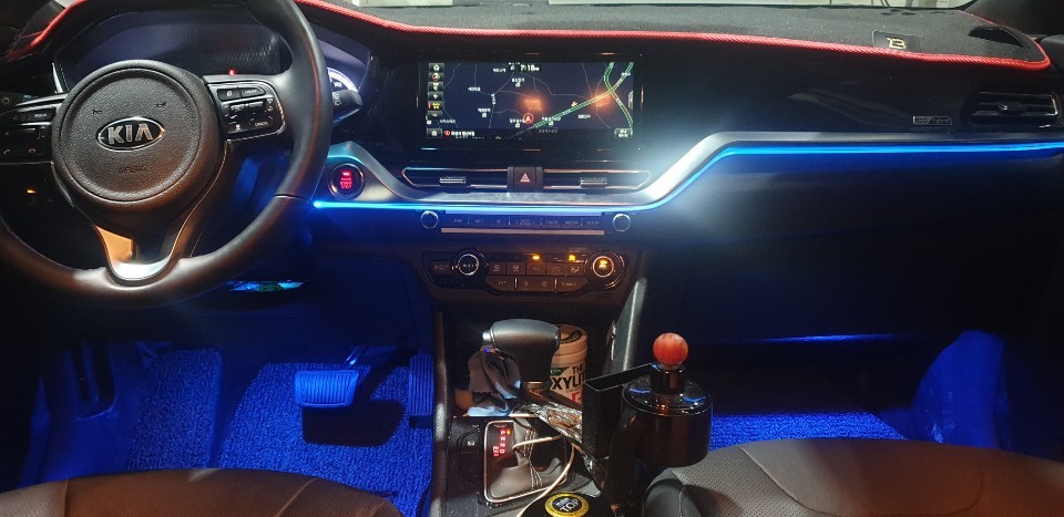 ★★니로 엠비언트&풋등 시공★★ 수원튜닝 오산튜닝 화성튜닝