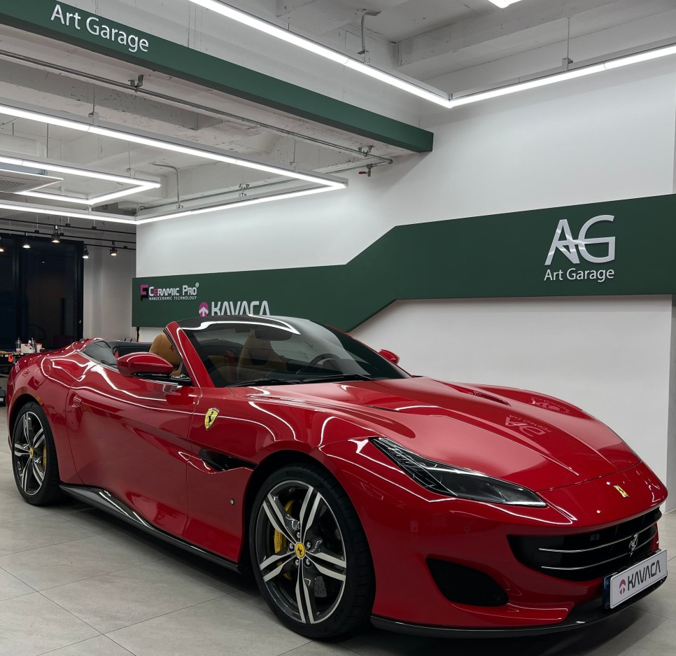 송파썬팅 고성능 슈퍼카 페라리 썬팅재시공을 위해 선택한 글라스틴트슈어X / 성남 판교 수정구