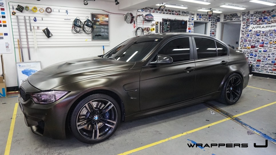 F80 BMW M3 랩핑제거 및 전체랩핑 / 서울 마포구