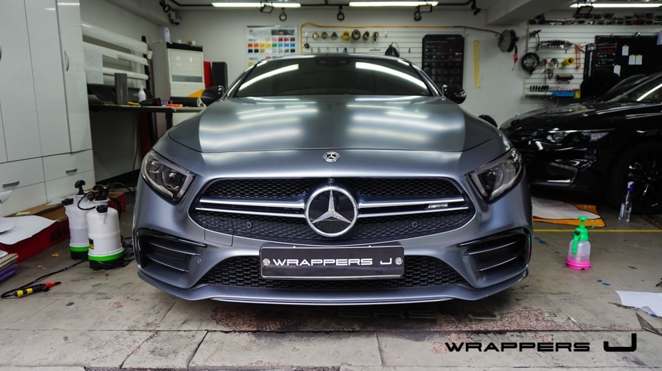 서울 스모그PPF 라이트필름 시공 벤츠 CLS 스모그필름 / 서울 마포구