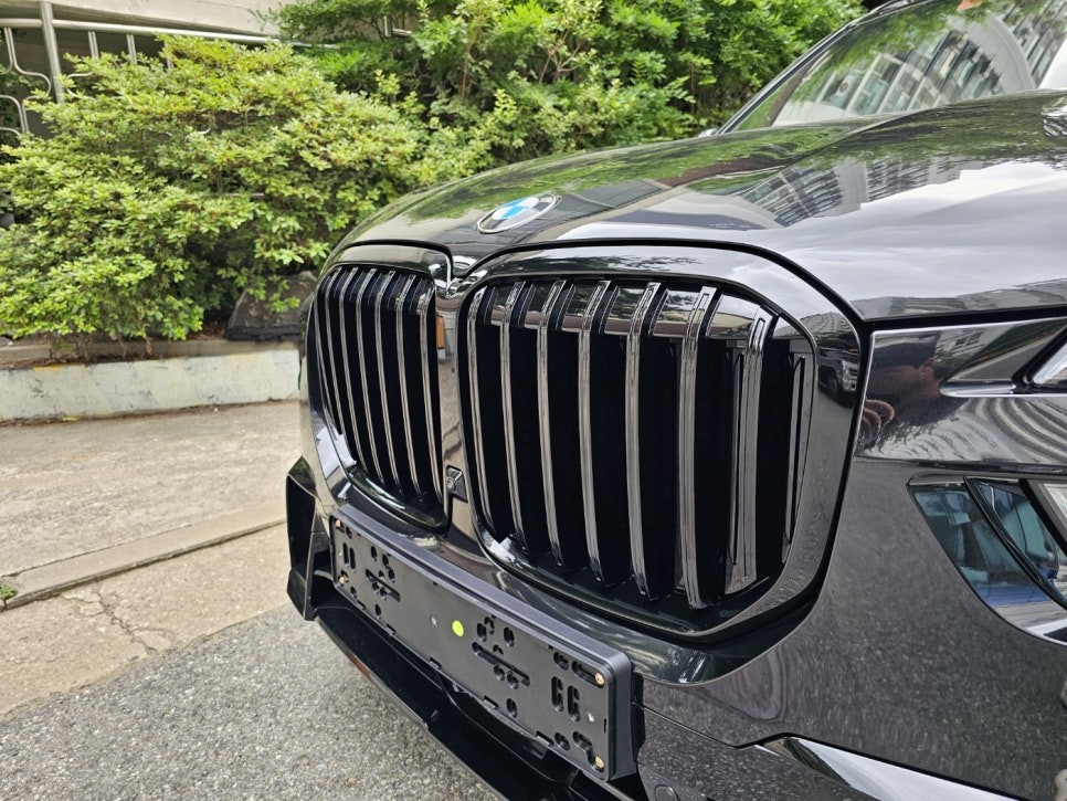 BMW X7 40i 크롬죽이기, 3M 2080 블랙유광으로 완성한 올블랙 스타일 / 서울 마포