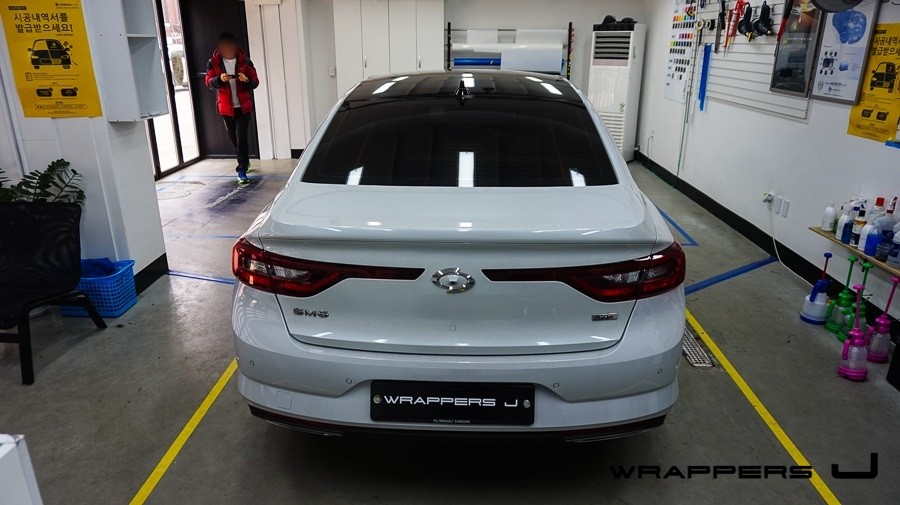 르노삼성 sm6 루프스킨 시공 / 서울 마포구