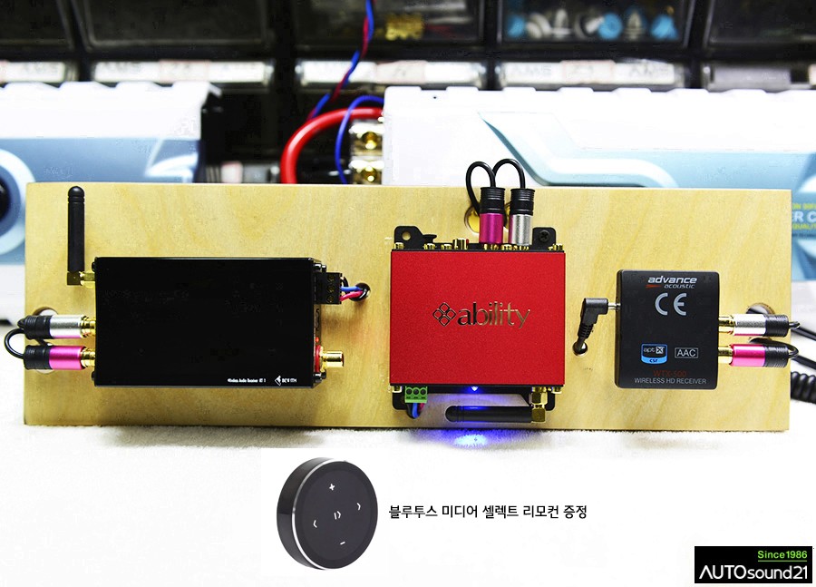 벤츠 SL500 2007년식▶ 옥스개조 및 음질전용 블루투스 WTX-700 + Sound UP 헤드켑 / 서울 마포구 신수동