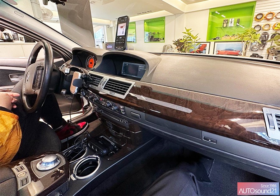 BMW 7시리즈 745Li 2003년식▶  옥스 생성 개조 + 최고 음질의 WTX-700 블루투스 + 사운드업 헤드켑 / 서울 마포구 신수동