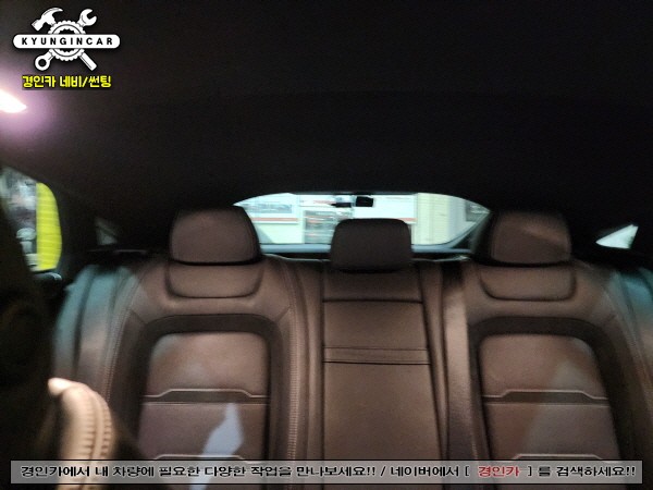 벤츠GT63 2채널 블랙박스 아이나비 Z9000 설치