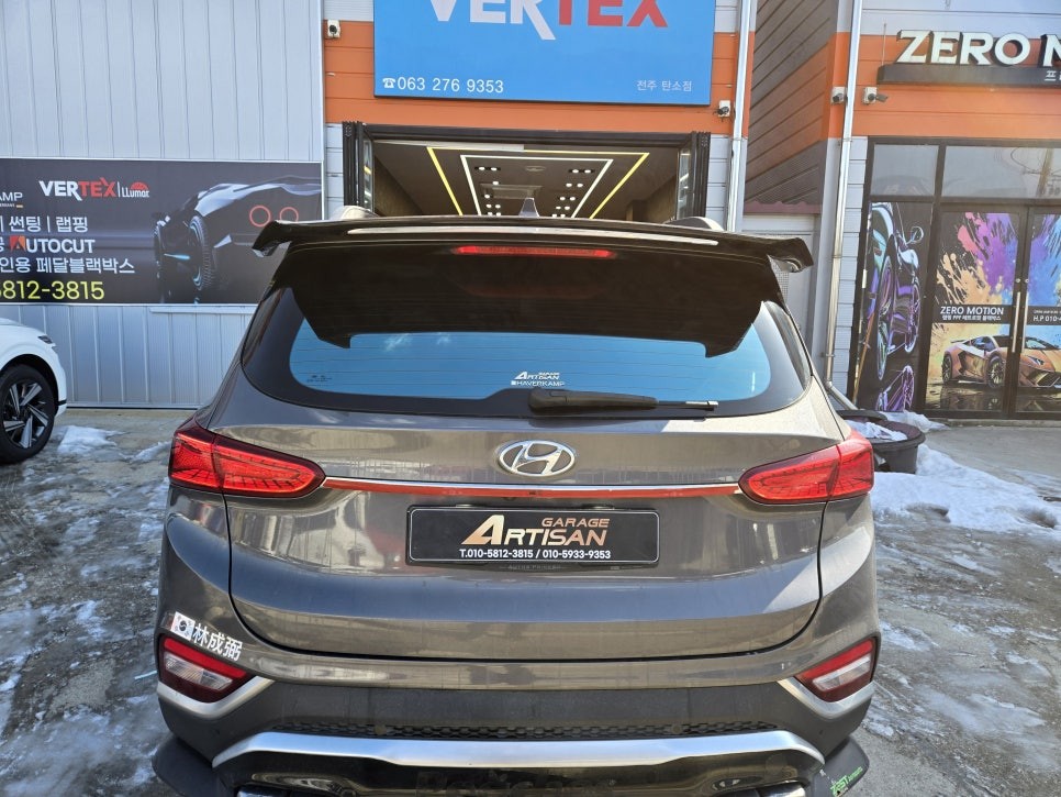 전주 하버캠프 싼타페 TM 사파이어본드 재시공 / 전주, 광주, 김제