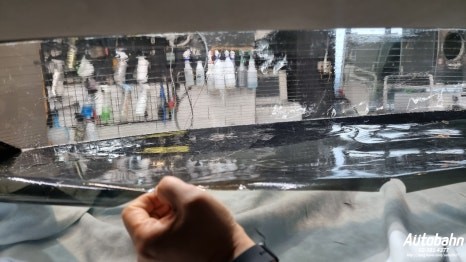 제네시스 G80 열선  기포 지짐이 열선뽀글이 재시공 열선썬팅 재시공 레이노F5 / 고양