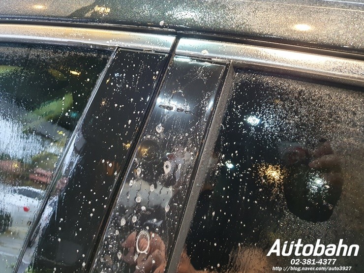 PPF 생활보호 패키지 B필러 하이그로시 시공 컴퓨터 재단 PPF 시공 신형그랜져IG B필러 C필러 전방센서 시공 / 고양시 삼송동