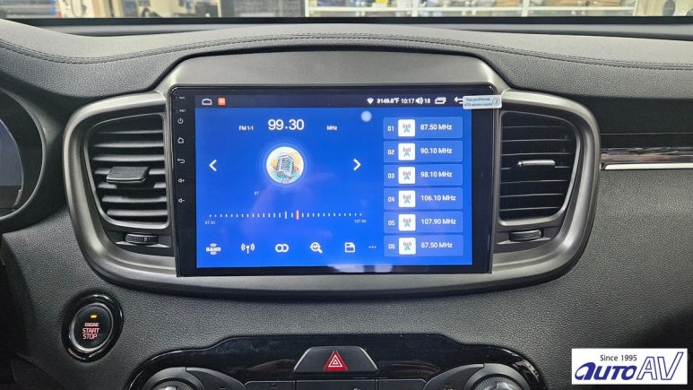 쏘렌토 내비게이션을 10.1인치 대구 안드로이드 올인원으로 스마트하게 교환 in 달서구