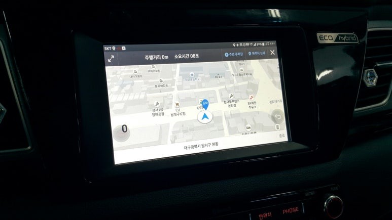 폰인카_씽 ccing 스마트폰 미러링으로 니로(niro) 최신 네비게이션으로 업그레이드 ^^ 대구