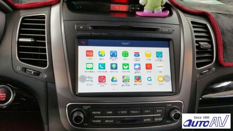 자동차 스마트폰 미러링 기술 표준을 열어 가는 폰인카 & 씽(ccing) 뉴 쏘렌토R 대구에서 장착했어요