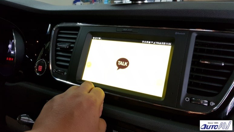 올 뉴 카니발 스마트폰 연동, 카 커넥티비티 구현 by 순정 내비게이션 미러링 폰인카 ^^