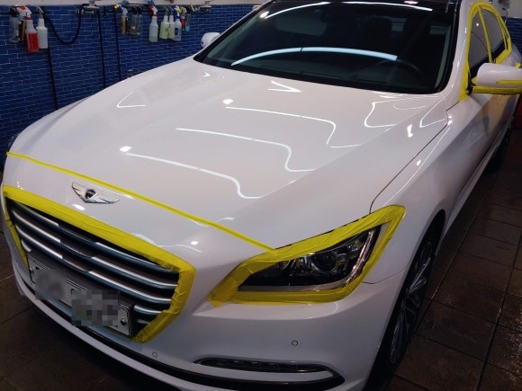 제네시스 G330 광택+실내클리닝으로 찌든때제거 및 기스 제거 실내냄새제거 노원구 성북구 강북구 구리시 중랑구 남양주시 / 노원, 도봉, 성북