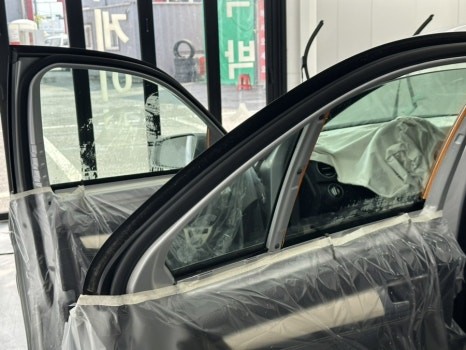 벤츠 레인보우 썬팅 재시공 전문점 김포 오토크루 / 경기 김포