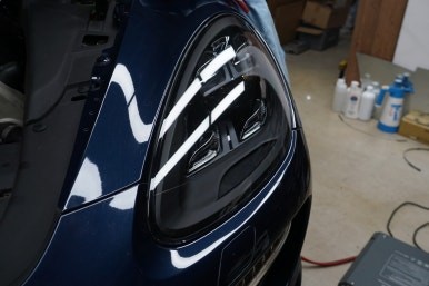 포르쉐 13년식 카이엔터보, 구형 탈출! 컨버전 라이트 & 리어모니터 시공으로 신형처럼 바꿔드렸어요!! / 서울 중랑