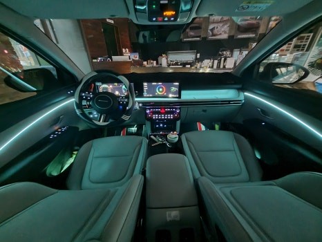 전주 엠비언트 투싼 NX4 페이스리프트 무빙멀티컬러 순정연동 / 전주 효자동