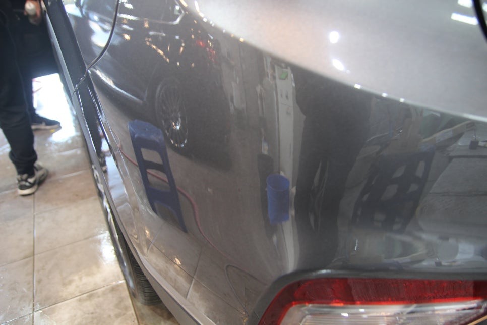 인천 송도 _싼타페 앞범퍼 뒤범퍼 PPF ///사이드 코너 / 인천 송도동