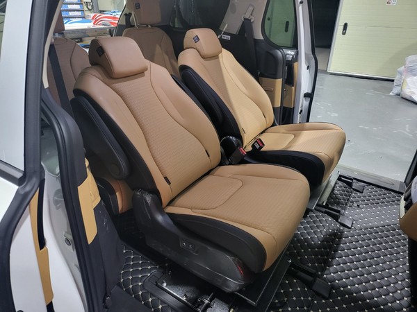 ka4 9인승_2열 회전시트 포함 신차 패키지 시공입니다. / 오산 외삼미동