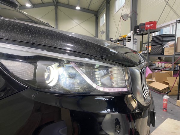 올뉴카니발 바이오 led 라이트(합법) / 멀미 안녕! 언더바 / 스트럿바 후기입니다. / 오산 외삼미동