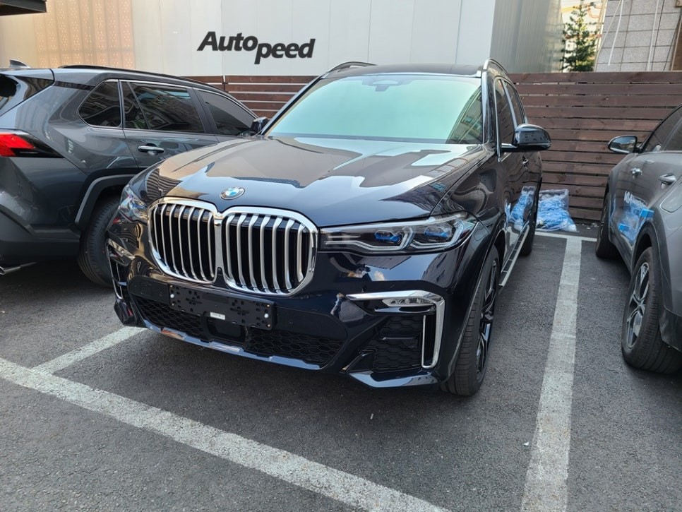 성수동 bmw x7 아이로드 아이비스 fx 썬팅 시공기 (반사필름 추천)