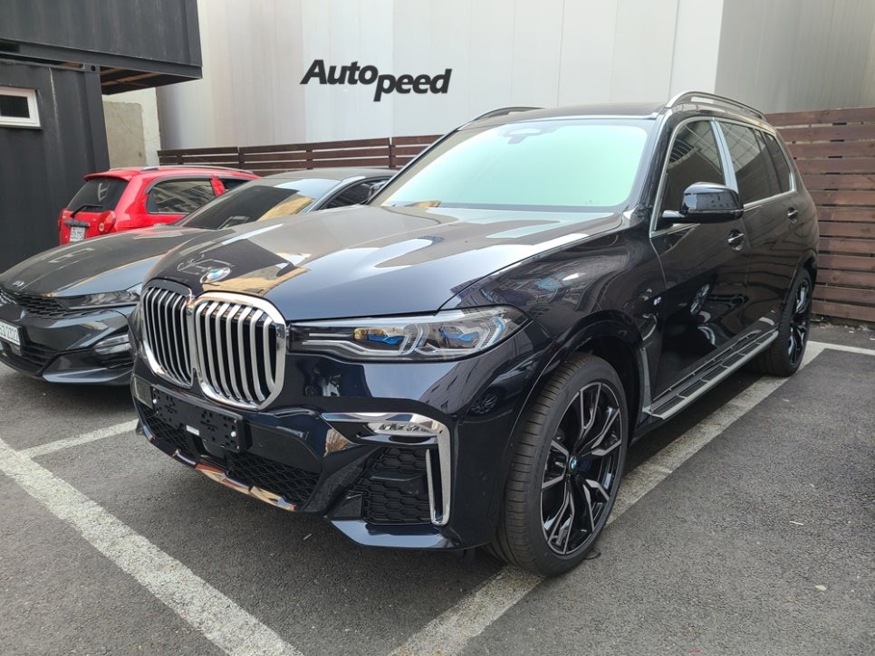 성수동 bmw x7 아이로드 아이비스 fx 썬팅 시공기 (반사필름 추천)