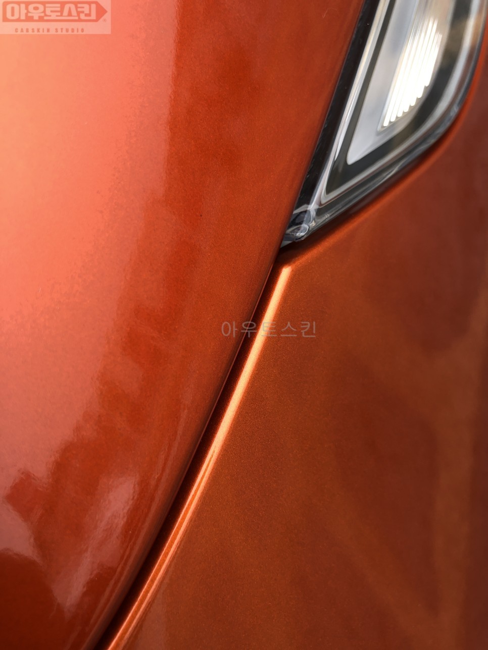 광주랩핑  포르쉐911터보s 3m gloss fiery orange 전체랩핑 시공 [광카스킨,광주전체랩핑,광주포르쉐911랩핑,아우토스킨] / 광주 광산구