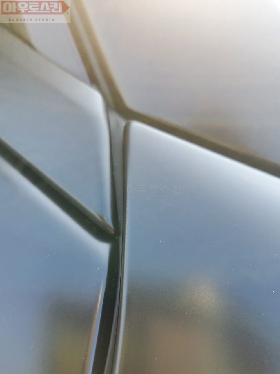 광주랩핑  포르쉐파나메라 사틴블랙 전체랩핑 시공 / 광주 광산구