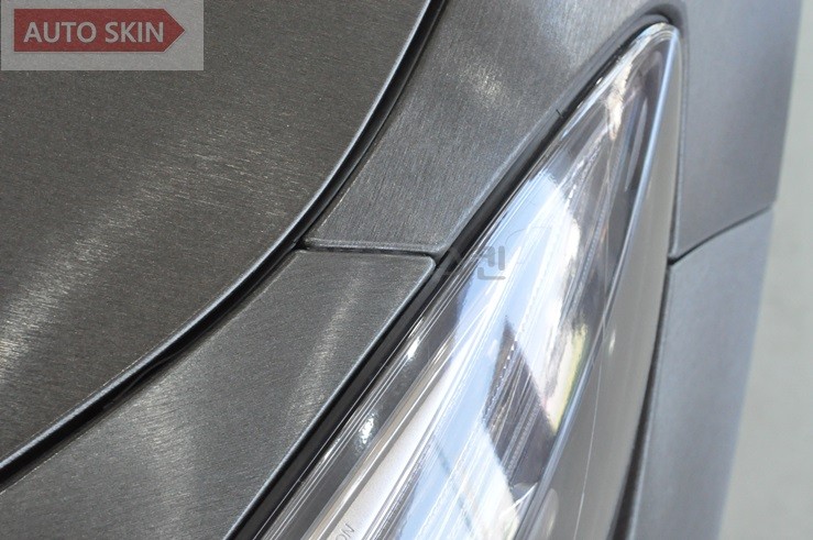 광주랩핑 벤츠cla45amg 브러쉬드블랙 전체랩핑 시공[광주카스킨,광주cla45amg랩핑,아우토스킨] / 광주 광산구 도천동
