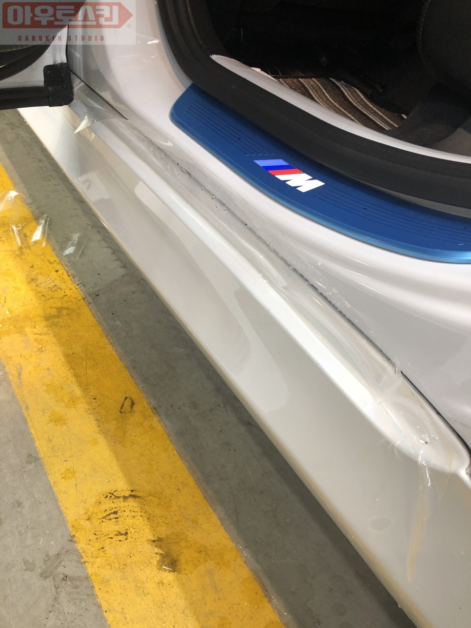 광주ppf bmw 7시리즈 b필러,도어스텝ppf 시공 [광주랩핑,광주bmw7시리즈ppf,광주카스킨,아우토스킨] / 광주 광산구