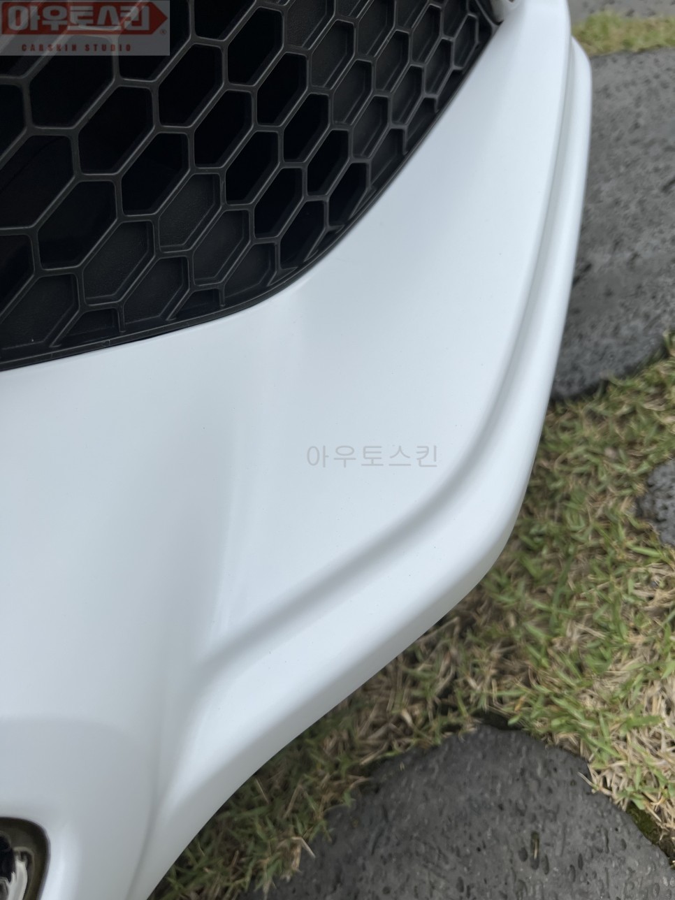 광주랩핑   제네시스g80 사틴 화이트펄 전체랩핑 시공 / 광주 광산구