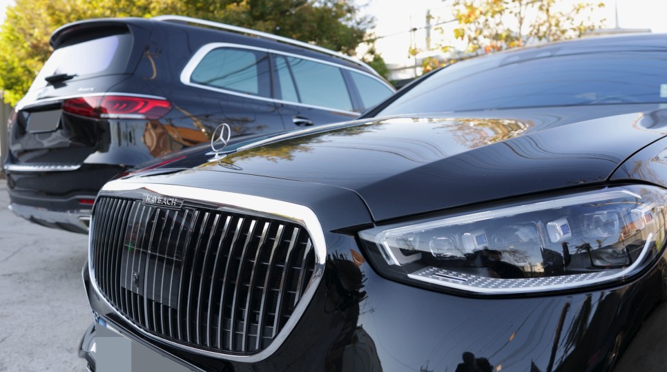 S450 튜닝 아이템!! // W223 마이바흐 바디킷 + 피아노 트림