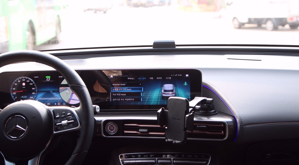 벤츠 EQC 반자율주행 확장 코딩 진행해 줬습니다.