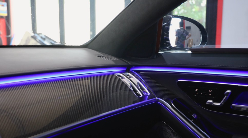 벤츠 S63 AMG 신형 부메스터 무빙 트위터 장착기 // W223 AMG