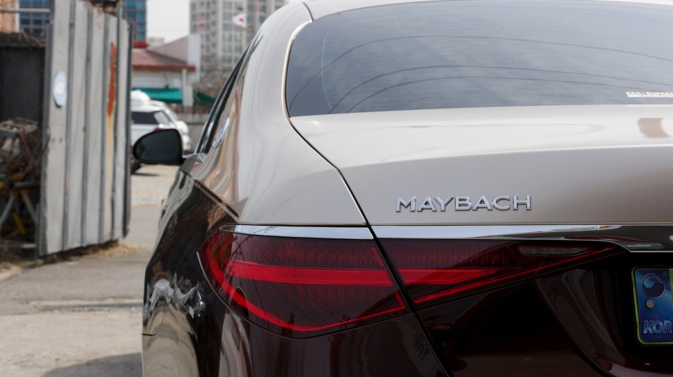 벤츠 S350 모델에 마이바흐 바디킷과 투톤 래핑!!// W223숏바디 마이바흐 바디킷
