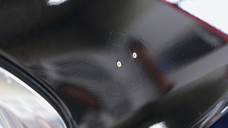 찐 S680 마이바흐 C필러 순정 LED 엠블럼!!// 일반 S클래스에 마이바흐 바디킷 한 차량과 구분하고 싶다면 추천! // W223