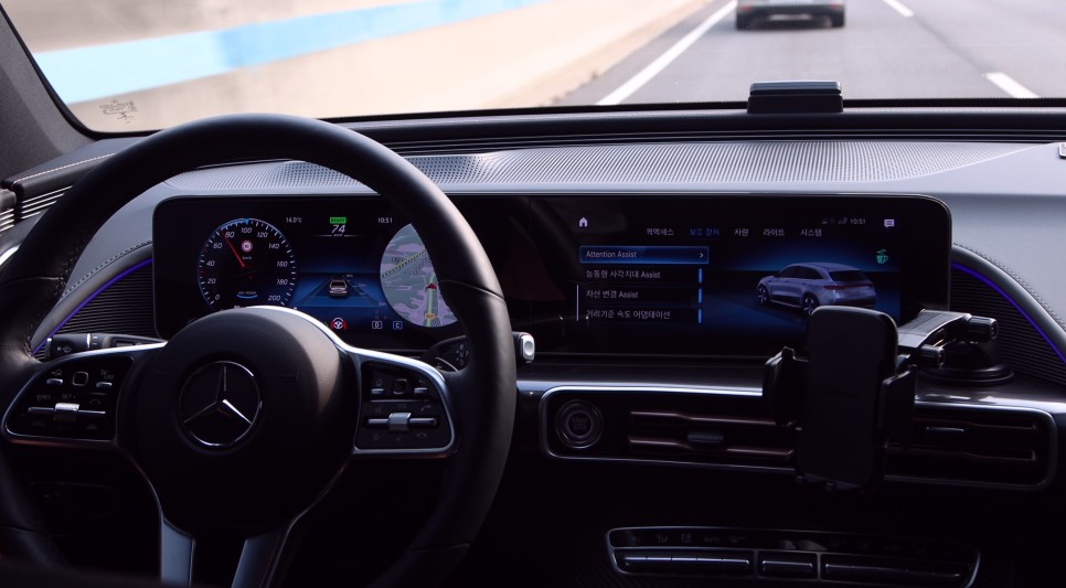 벤츠 EQC 반자율주행 확장 코딩 진행해 줬습니다.