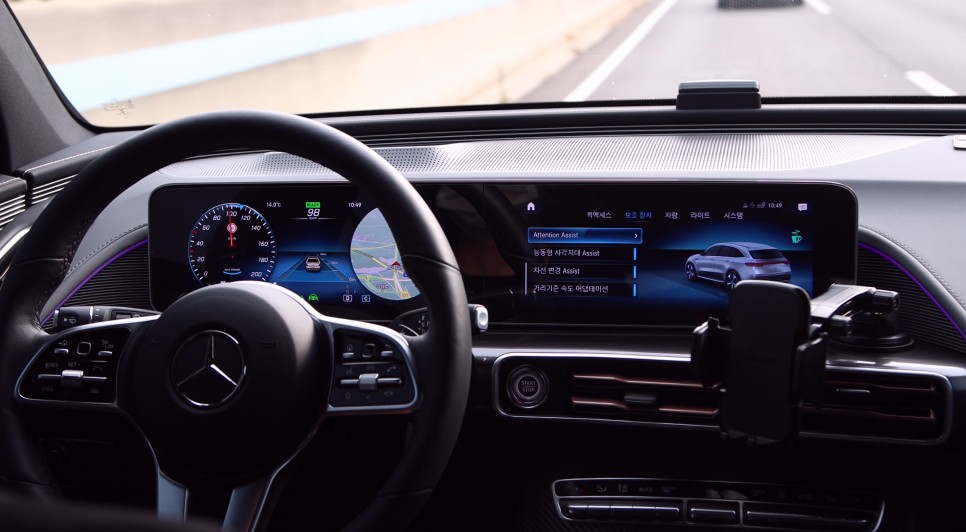 벤츠 EQC 반자율주행 확장 코딩 진행해 줬습니다.