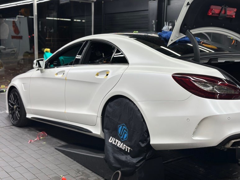 마포 벤츠 CLS 63 무광 PPF, 저가형 필름은 이래서 안 됩니다.