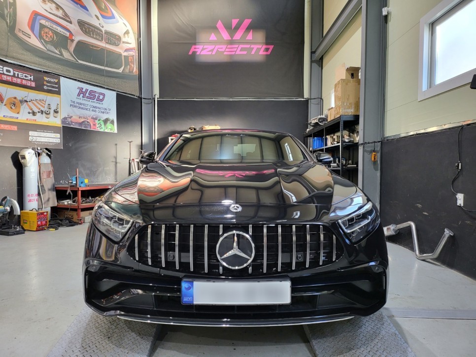 벤츠 CLS c257 페이스리프트 GT세로그릴 장착으로 더욱 스포티한 프론트 페이스업그레이드 경기 일산 아즈펙토 / 고양 일산동구