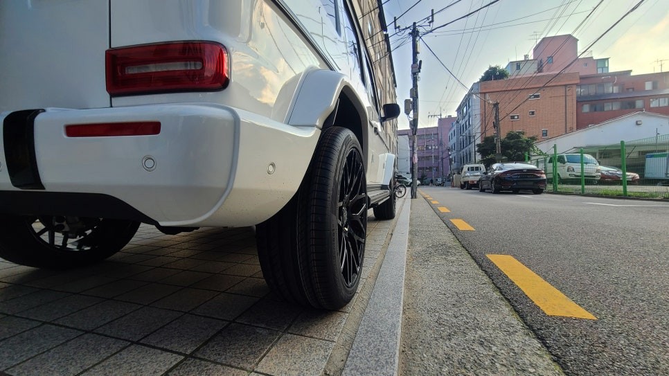 벤츠 G바겐, G63 amg 에디션 룩으로 출고 후 바로 튜닝 완료!
