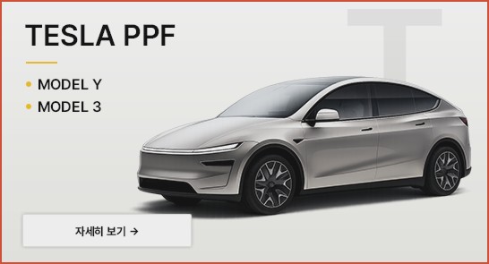 동탄 분당 수지 테슬라 모델Y 모델3 PPF, 벡티온 쉴드로 도장면 보호 / 용인 공세동