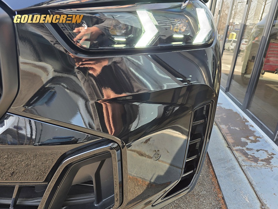 bmw x5 m60i 전체랩핑 리뷰 – 유광블랙 컬러 체인지 디테일 공개 / 서울 강서구 공항동