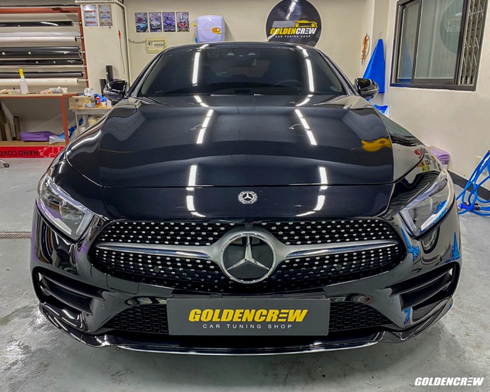 벤츠 CLS450 자동차 PPF 필름 앞범퍼 보험처리 시공 / 서울 강서구