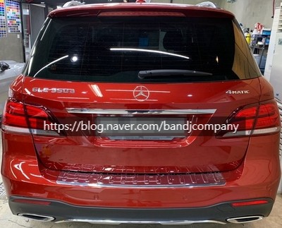 벤츠 페밀리룩 SUV GLE350 유광 무연탄 전체랩핑_서울랩핑_신정동랩핑