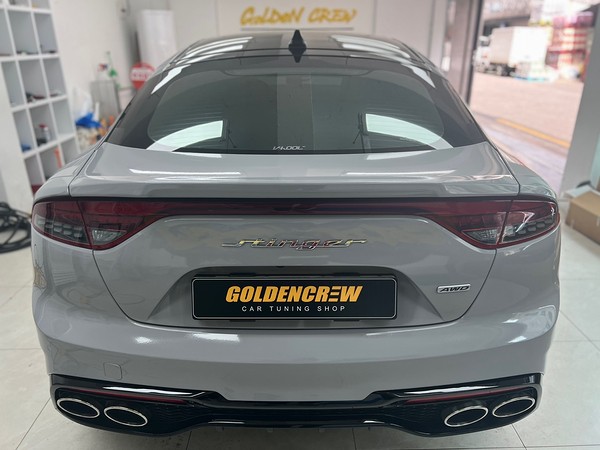 스팅어 쿨그레이 전체랩핑시공기! / 서울 강서구