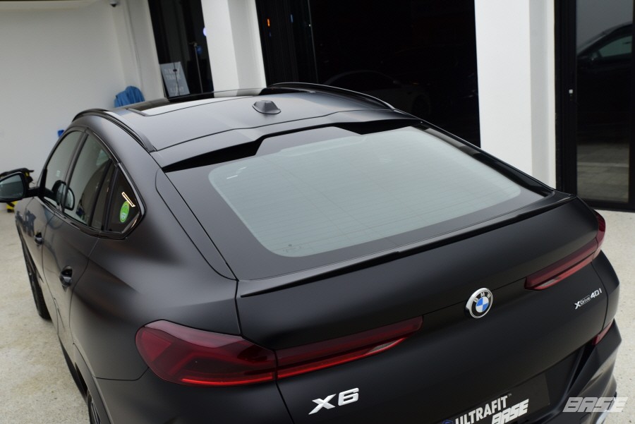 BMW X6 무광블랙PPF 의 기준 울트라핏